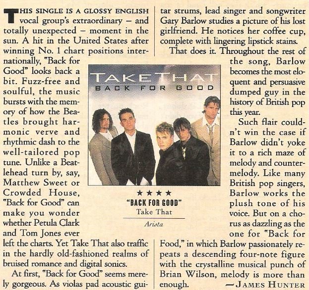 Back in 1995 Review