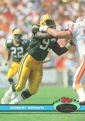 Brown, Robert / Green Bay Packers / Stadium Club (Topps) No. 197 | Football Trading Card (1991)