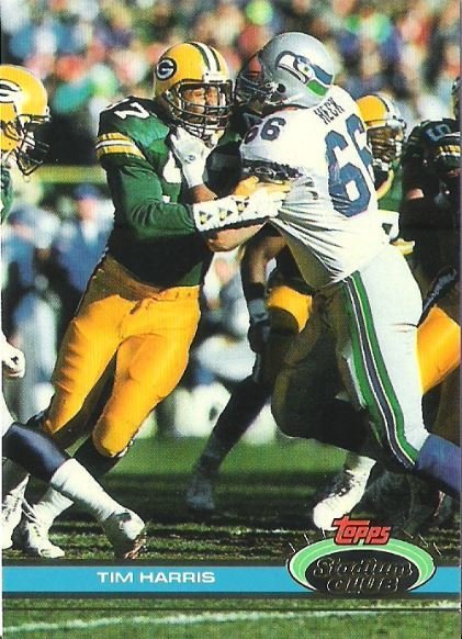 Harris, Tim / Green Bay Packers / Stadium Club (Topps) No. 285 | Football Trading Card (1991)