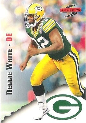 White, Reggie / Green Bay Packers / Score No. 13 | Football Trading Card (1995)