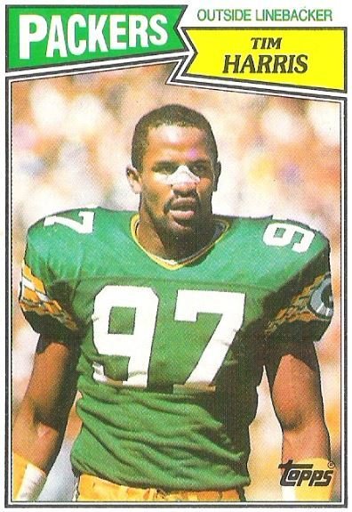Harris, Tim / Green Bay Packers / Topps No. 358 / Rookie Card | Football Trading Card (1987)