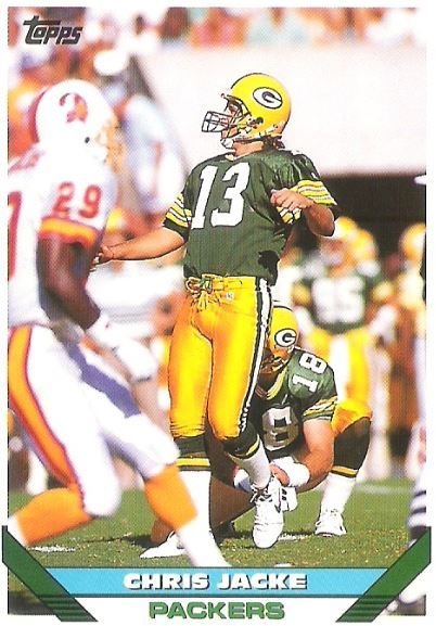 Jacke, Chris / Green Bay Packers / Topps No. 113 | Football Trading Card (1993)