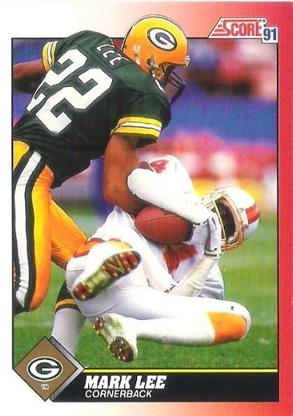 Lee, Mark / Green Bay Packers / Score No. 122 | Football Trading Card (1991)