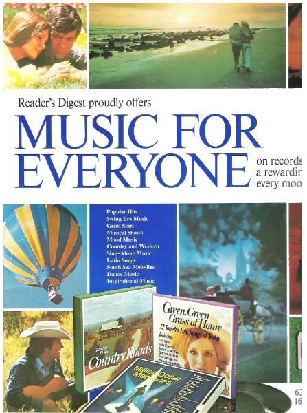 Reader's Digest / Music For Everyone | Catalog (1973)