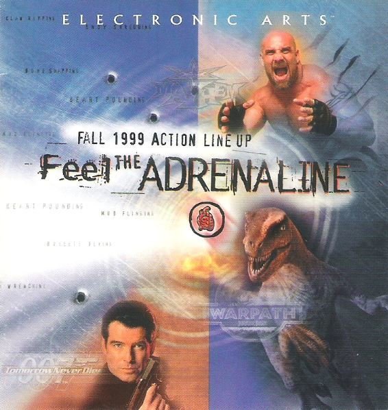 Electronic Arts / Feel the Adrenaline - Fall 1999 Action Lineup | Promo Booklet (1999)