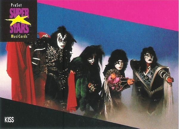Kiss / ProSet SuperStars MusiCards #197 | Music Trading Card (1991)