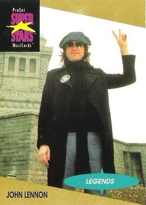 Lennon, John / ProSet SuperStars MusiCards #15 / Legends | Music Trading Card (1991)