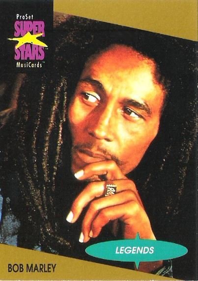 Marley, Bob / ProSet SuperStars MusiCards #16 / Legends | Music Trading Card (1991)