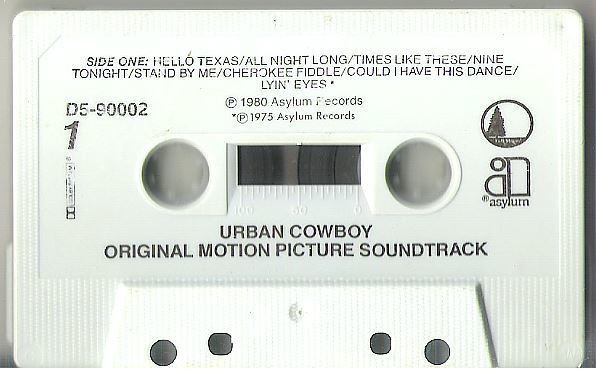 Various Artists / Urban Cowboy (Soundtrack) / Asylum (Full Moon) D5-90002 | Cassette (1980)