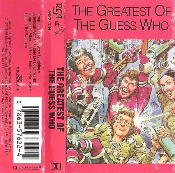Guess Who, The / The Greatest of The Guess Who / RCA 7622-4-R | Cassette (1988)