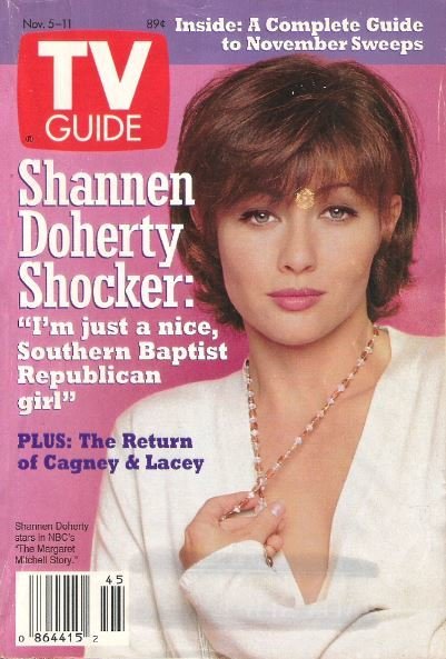 TV Guide / Shannen Doherty Shocker / November 5, 1994 | Magazine