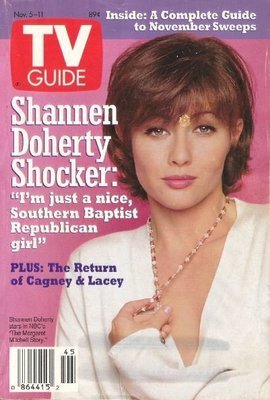 TV Guide / Shannen Doherty Shocker / November 5, 1994