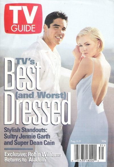 TV Guide / Jennie Garth + Dean Cain - Best Dressed / August 3 | Magazine (1996)