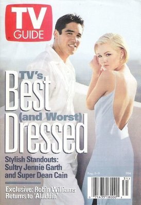 TV Guide / Jennie Garth + Dean Cain - Best Dressed / August 3, 1996