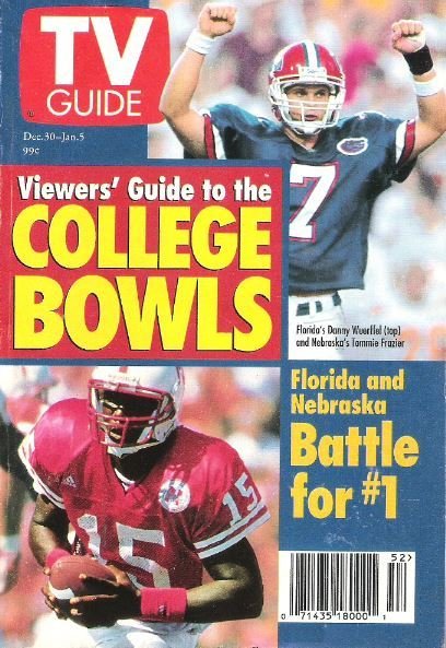 TV Guide / Viewer's Guide to the College Bowls / December 30, 1995 | Magazine