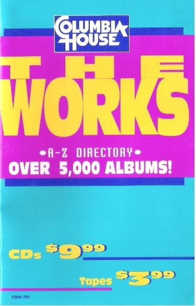 Columbia House / The Works (A-Z Directory) 1993