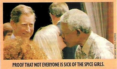 Spice Girls / With Nelson Mandela + Prince Charles | Magazine Photo (1997)