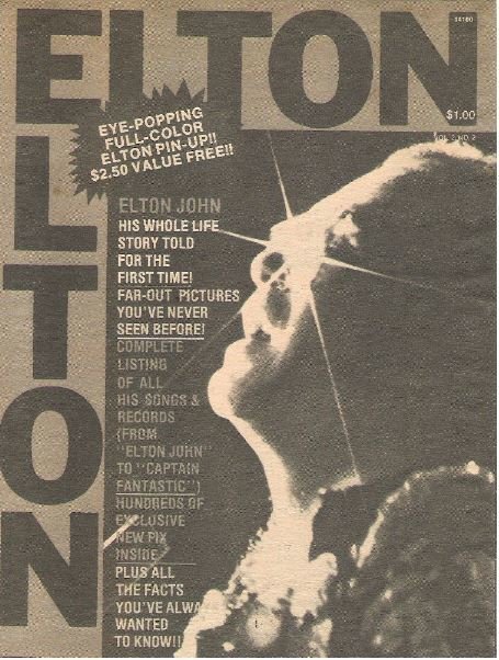 John, Elton / Elton Magazine, Vol. 2 No. 2 | Magazine Ad (1975)