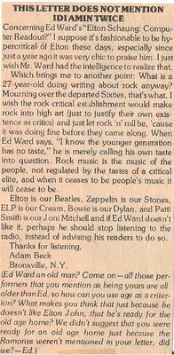 John, Elton / This Letter Does Not Mention Idi Amin Twice (1976)