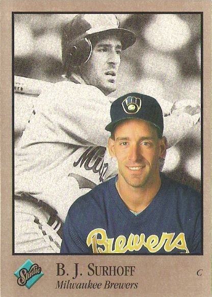 Surhoff, B.J. / Milwaukee Brewers / Studio No. 197 | Baseball Trading Card (1992)