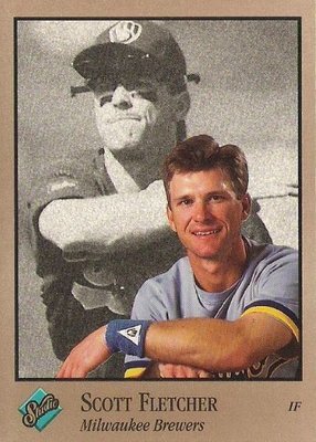 Fletcher, Scott / Milwaukee Brewers / Studio No. 193 | Baseball Trading Card (1992)