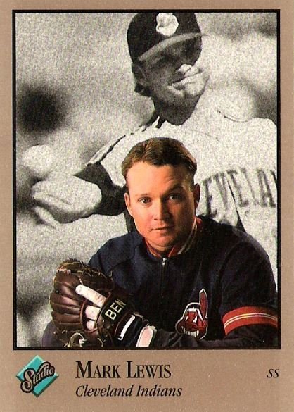 Lewis, Mark / Cleveland Indians / Studio No. 167 | Baseball Trading Card (1992)