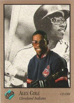 Cole, Alex / Cleveland Indians / Studio No. 165 | Baseball Trading Card (1992)