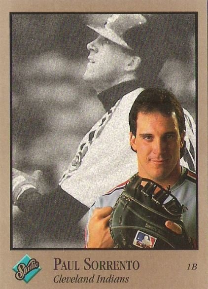 Sorrento, Paul / Cleveland Indians / Studio No. 169 | Baseball Trading Card (1992)