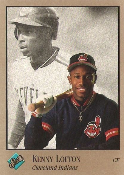Lofton, Kenny / Cleveland Indians / Studio No. 168 | Baseball Trading Card (1992)