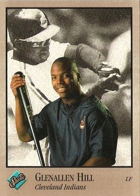 Hill, Glenallen / Cleveland Indians / Studio No. 166 | Baseball Trading Card (1992)