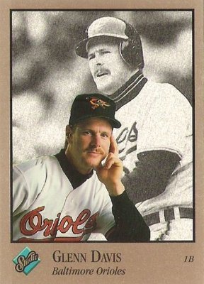 Davis, Glenn / Baltimore Orioles / Studio No. 122 | Baseball Trading Card (1992)