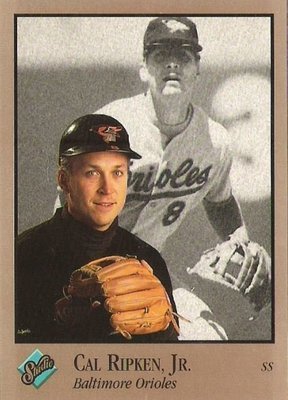 Ripken, Cal (Jr.) / Baltimore Orioles / Studio No. 129 | Baseball Trading Card (1992) / Hall of Famer