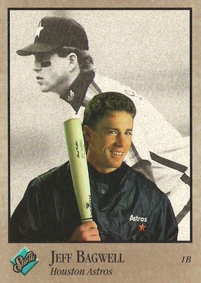 Bagwell, Jeff / Houston Astros / Studio No. 31 | Baseball Trading Card (1992) / Hall of Famer