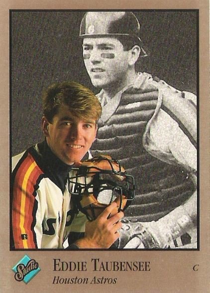 Taubensee, Eddie / Houston Astros / Studio No. 40 | Baseball Trading Card (1992) / Rookie Card