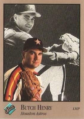 Henry, Butch / Houston Astros / Studio No. 37 | Baseball Trading Card (1992) / Rookie Card
