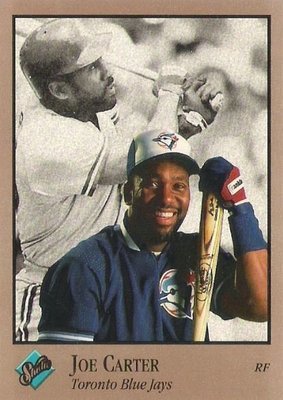 Carter, Joe / Toronto Blue Jays / Studio No. 254 | Baseball Trading Card (1992)