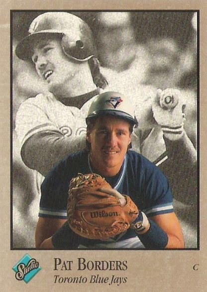 Borders, Pat / Toronto Blue Jays / Studio No. 253 | Baseball Trading Card (1992)