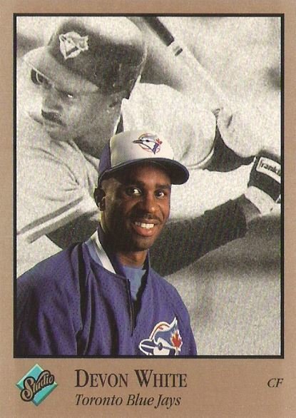 White, Devon / Toronto Blue Jays / Studio No. 259 | Baseball Trading Card (1992)