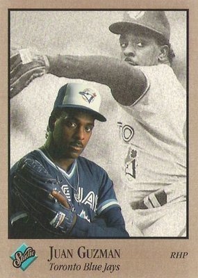 Guzman, Juan / Toronto Blue Jays / Studio No. 256 | Baseball Trading Card (1992)