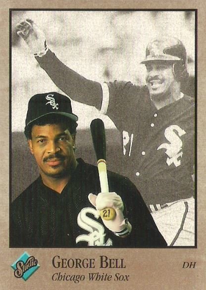Bell, George / Chicago White Sox / Studio No. 151 | Baseball Trading Card (1992)