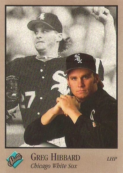 Hibbard, Greg / Chicago White Sox / Studio No. 153 | Baseball Trading Card (1992)