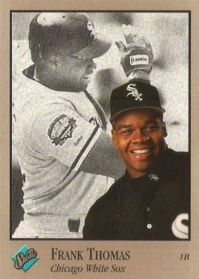 Thomas, Frank / Chicago White Sox / Studio No. 159 | Baseball Trading Card (1992) / Hall of Famer
