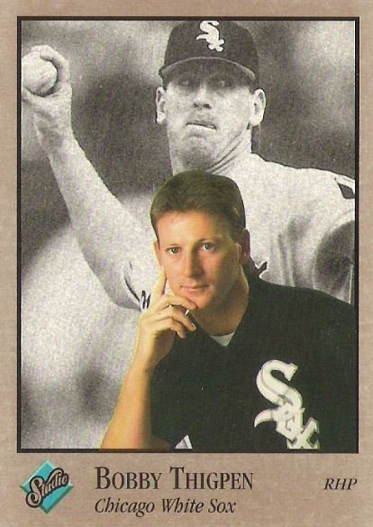 Thigpen, Bobby / Chicago White Sox / Studio No. 158 | Baseball Trading Card (1992)
