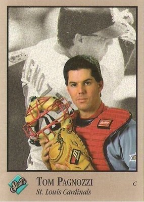 Pagnozzi, Tom / St. Louis Cardinals / Studio No. 96 | Baseball Trading Card (1992)