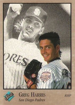 Harris, Greg / San Diego Padres / Studio No. 105 | Baseball Trading Card (1992)