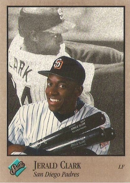 Clark, Jerald / San Diego Padres / Studio No. 102 | Baseball Trading Card (1992)
