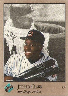 Clark, Jerald / San Diego Padres / Studio No. 102 | Baseball Trading Card (1992)
