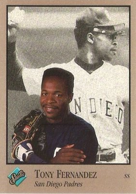 Fernandez, Tony / San Diego Padres / Studio No. 103 | Baseball Trading Card (1992)