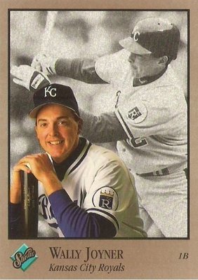 Joyner, Wally / Kansas City Royals / Studio No. 185 | Baseball Trading Card (1992)