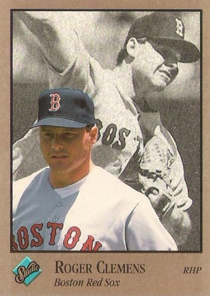 Clemens, Roger / Boston Red Sox / Studio No. 132 | Baseball Trading Card (1992)